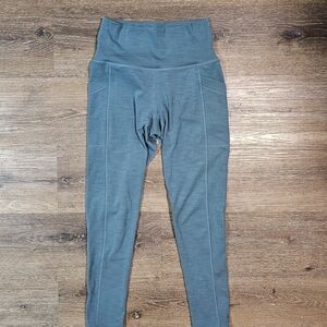 prAna 7/8 High Waisted Ribbed Leggings